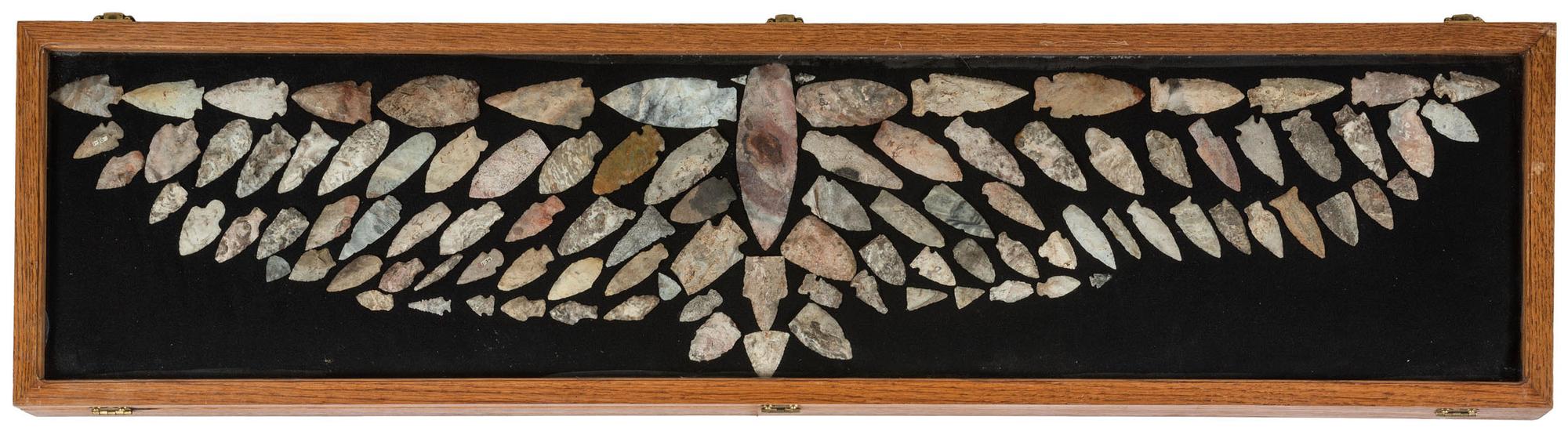Frame of Archaic and Woodland Points