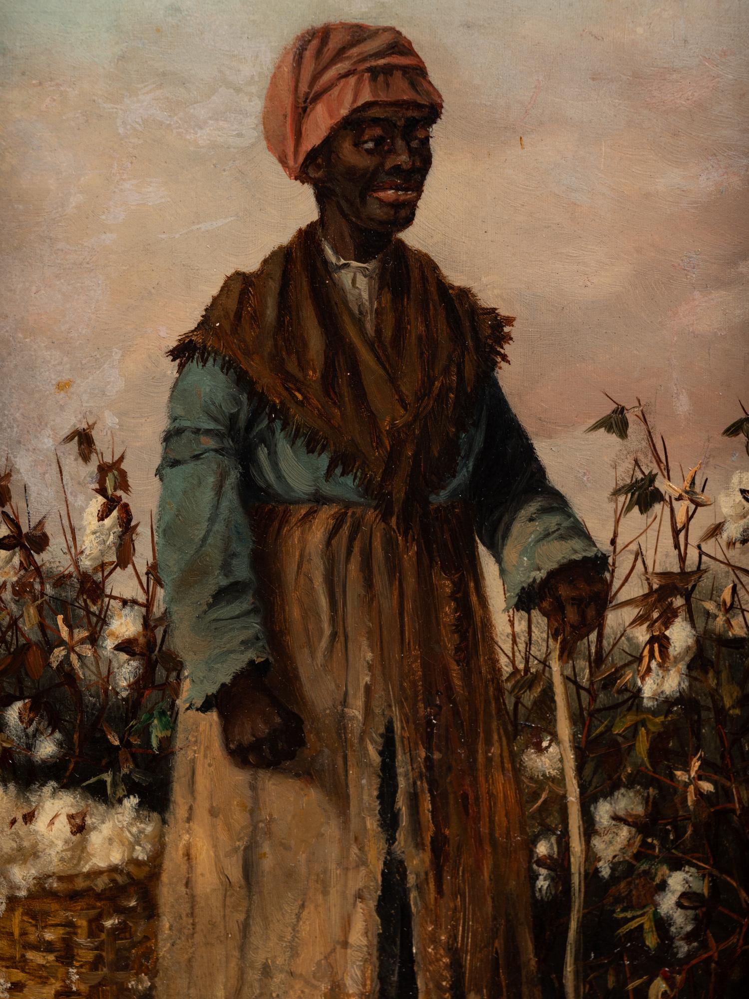 Cotton Pickers, A Man and Woman (a pair of works)