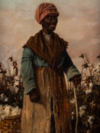 Cotton Pickers, A Man and Woman (a pair of works)