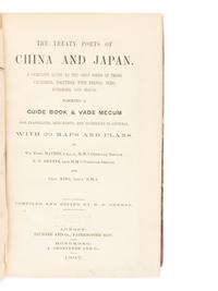MAYERS, William F., DENNYS, Nicholas Belfield, and Charles KING, editors. The Treaty Ports of China and Japan. A complete guide to the open ports of those countries, together with Peking, Yedo, Hongkong and Macao. Forming a guide book & vade mecum for travellers, merchants, and residents in general . London: Trubner and Co.; Hong Kong: A. Shortrede and Co., 1867.