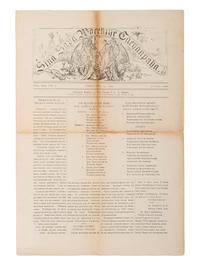 [PERIODICALS]. A group of 13 nineteenth-century newspapers and publications, including The Emancipator and the Catholic newspaper of the Yankton Sioux.