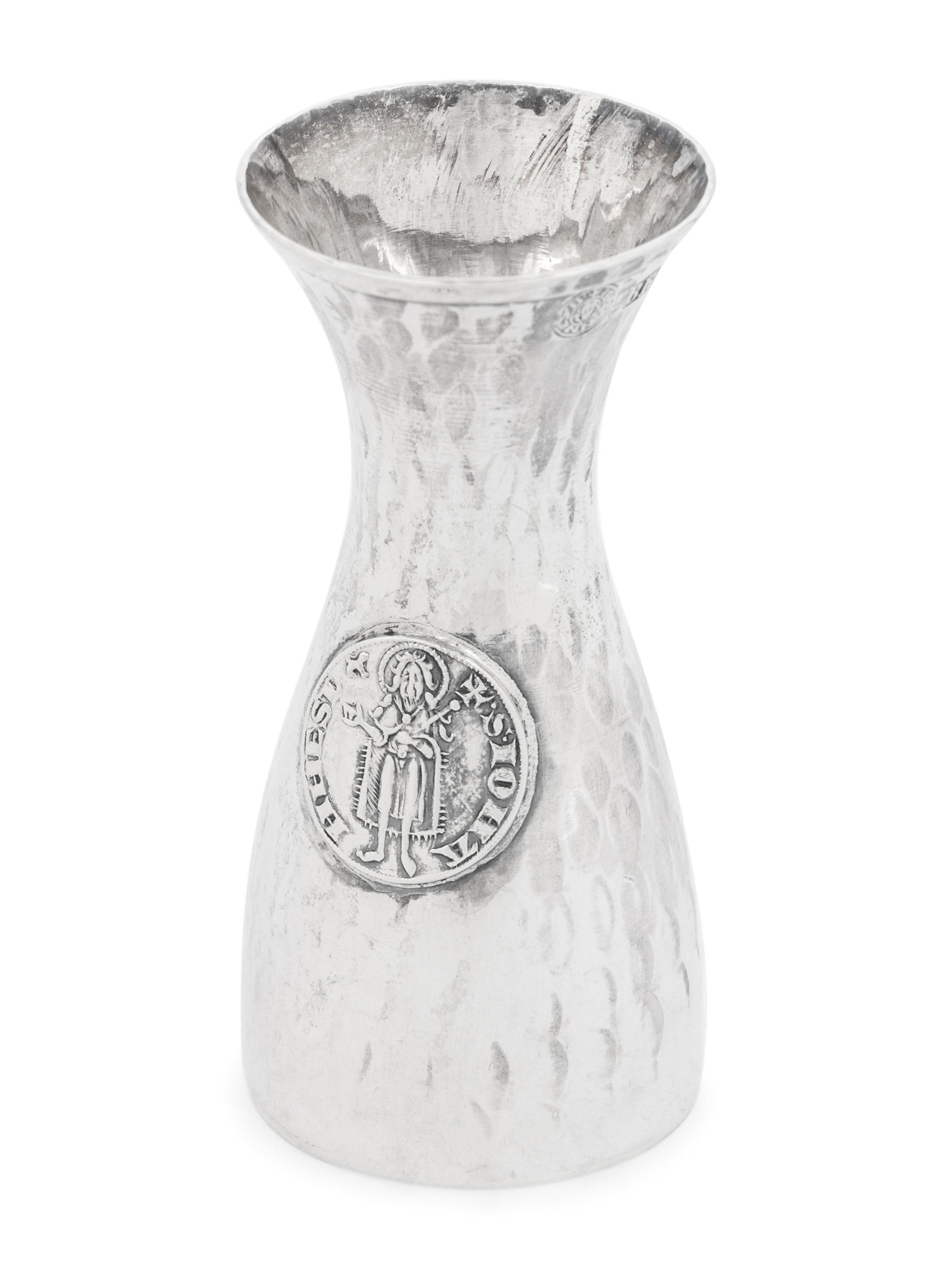 Four Italian Silver Carafes