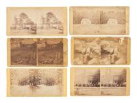 [CIVIL WAR]. 21 assorted Civil War stereoviews published by Alexander GARDNER. 1862-1865.