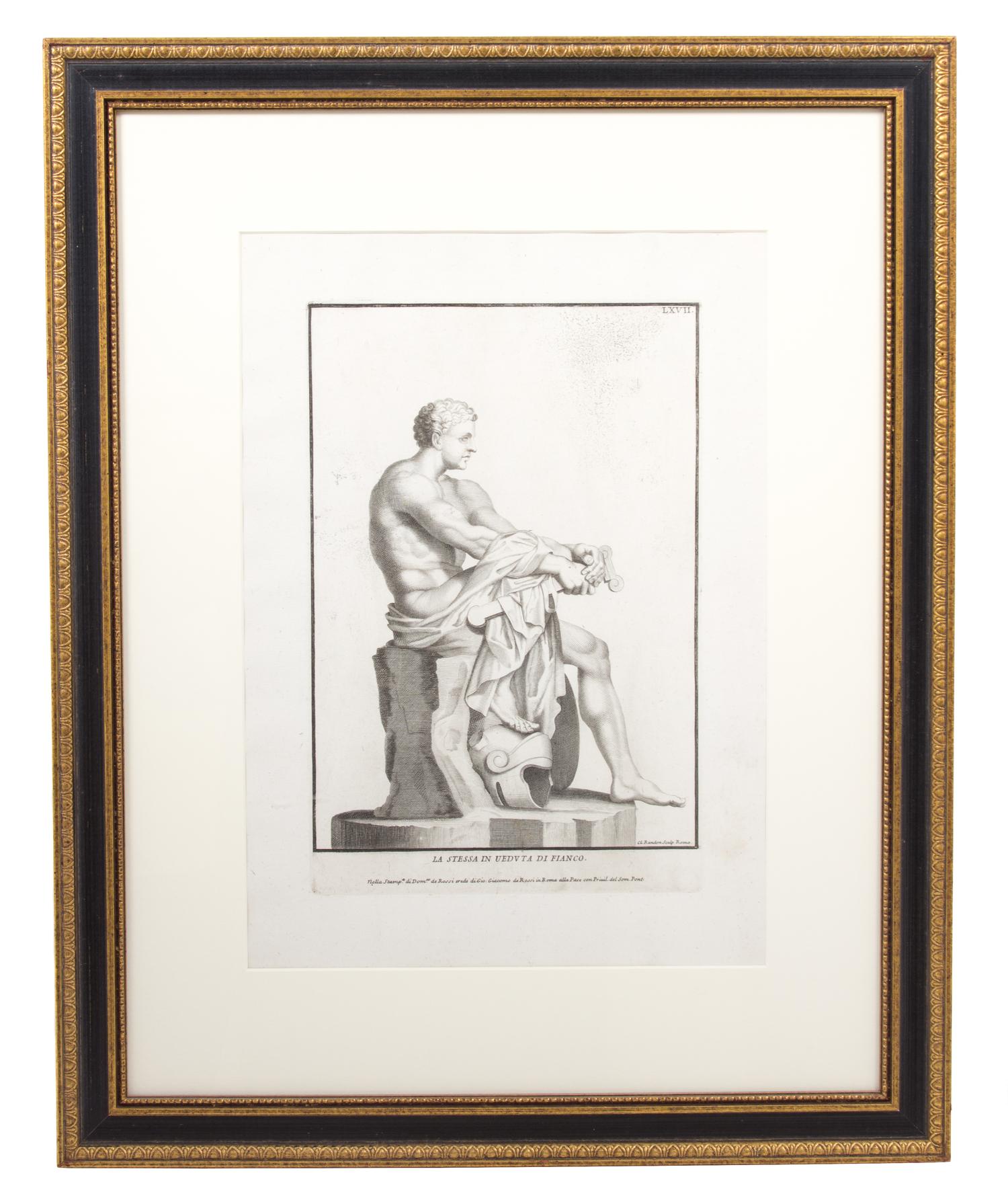 After Claude Randon Plate size 12 1/2 x 8 14 inches. — (French, 1660-1680)