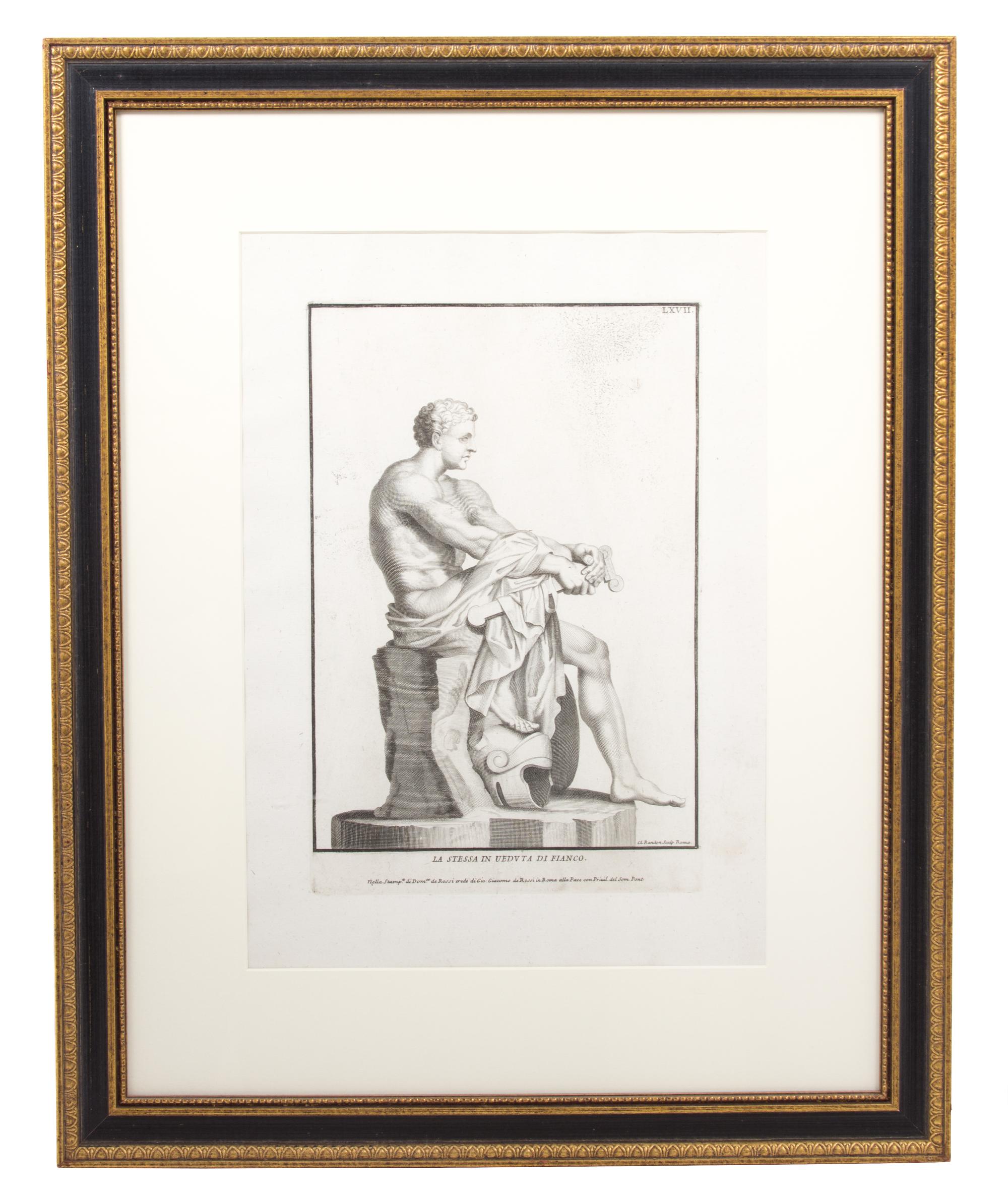 After Claude Randon Plate size 12 1/2 x 8 14 inches. — (French, 1660-1680)