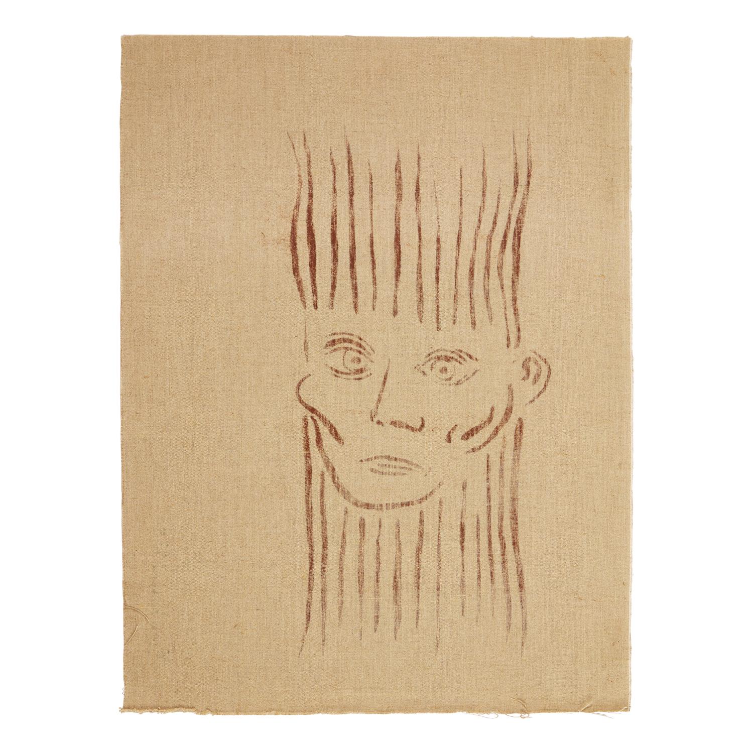 Keith Haring (American, 1958-1990) — Portrait of Joseph Beuys , 1986