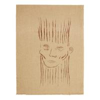 Keith Haring (American, 1958-1990) — Portrait of Joseph Beuys , 1986