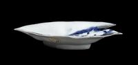 A Matsugatani Leaf-Shaped Dish