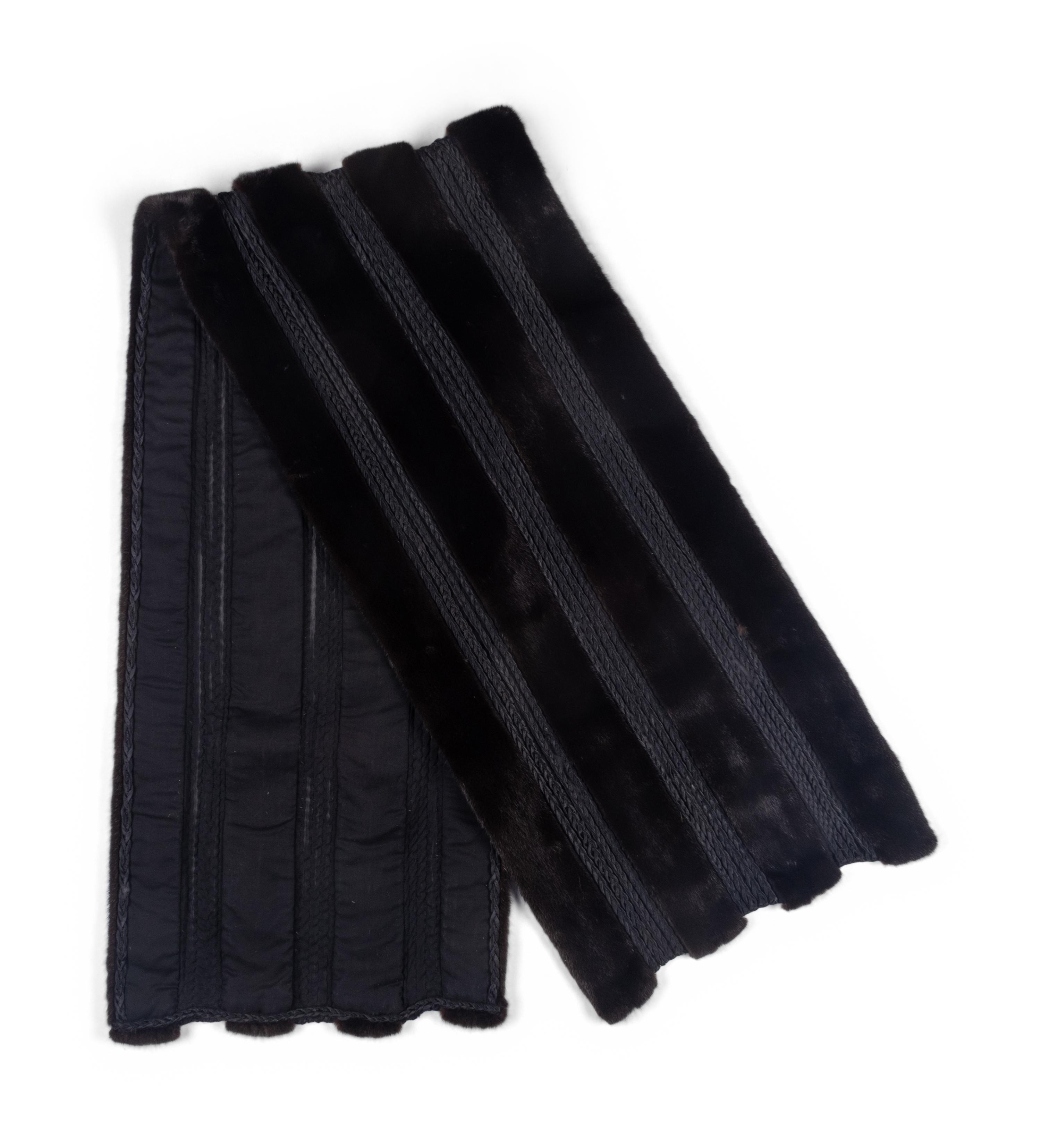Exceptional J. Mendel Ranch Mink Scarf