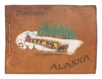 [WESTERN AMERICANA]. Souvenir album feat. photographs of Kodiak, Alaska, incl. military subjects.