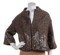 A Behnaz Sarafpour Wool Tweed Jacket, Size 6.