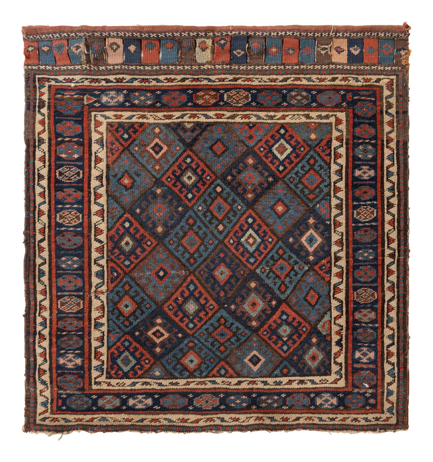 A Caucasian Wool Bag Face