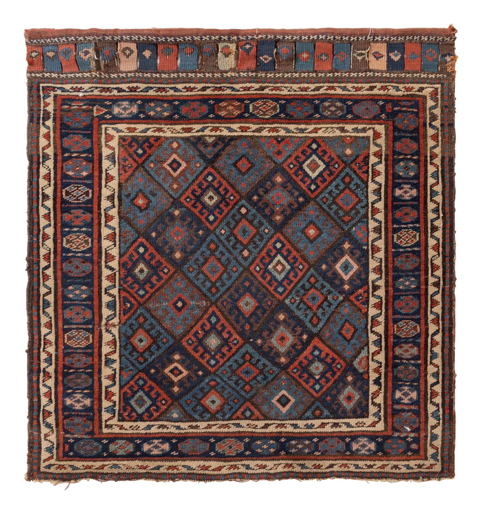 A Caucasian Wool Bag Face
