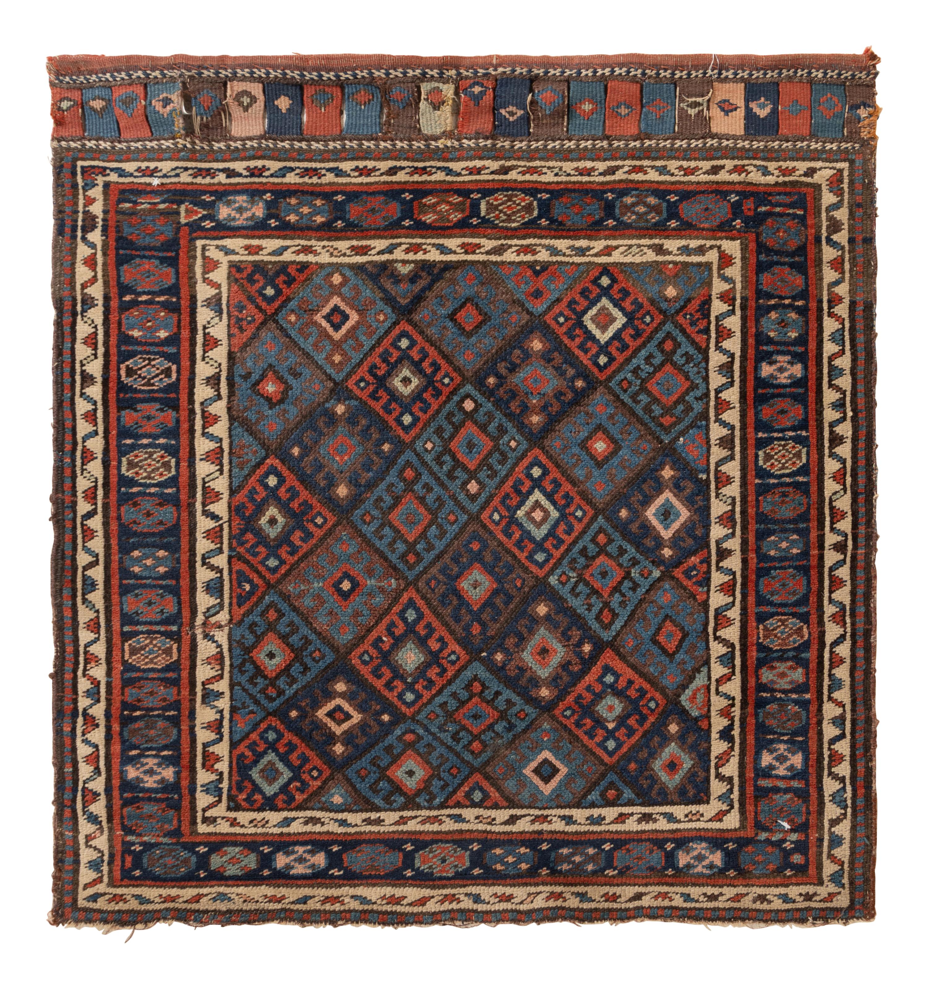 A Caucasian Wool Bag Face