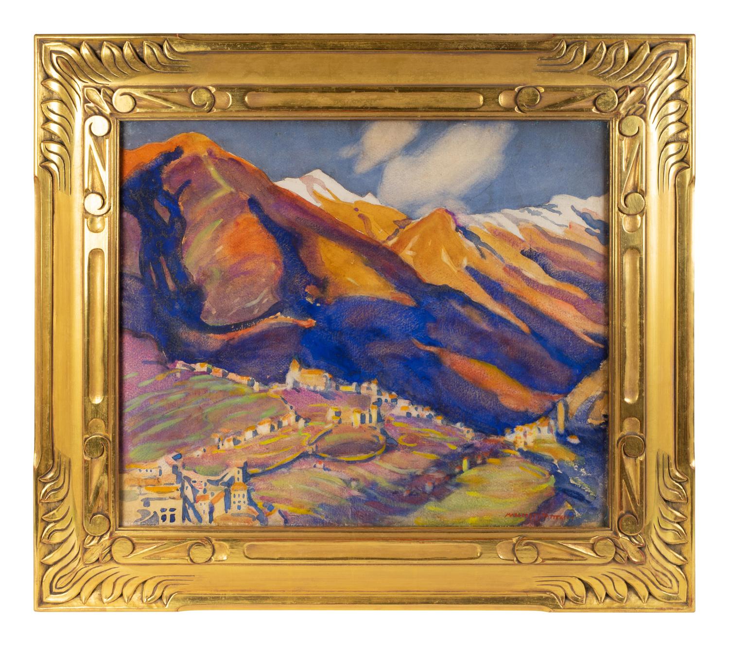 Mountains in Early Spring/ A Spanish Landscape