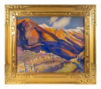 Mountains in Early Spring/ A Spanish Landscape