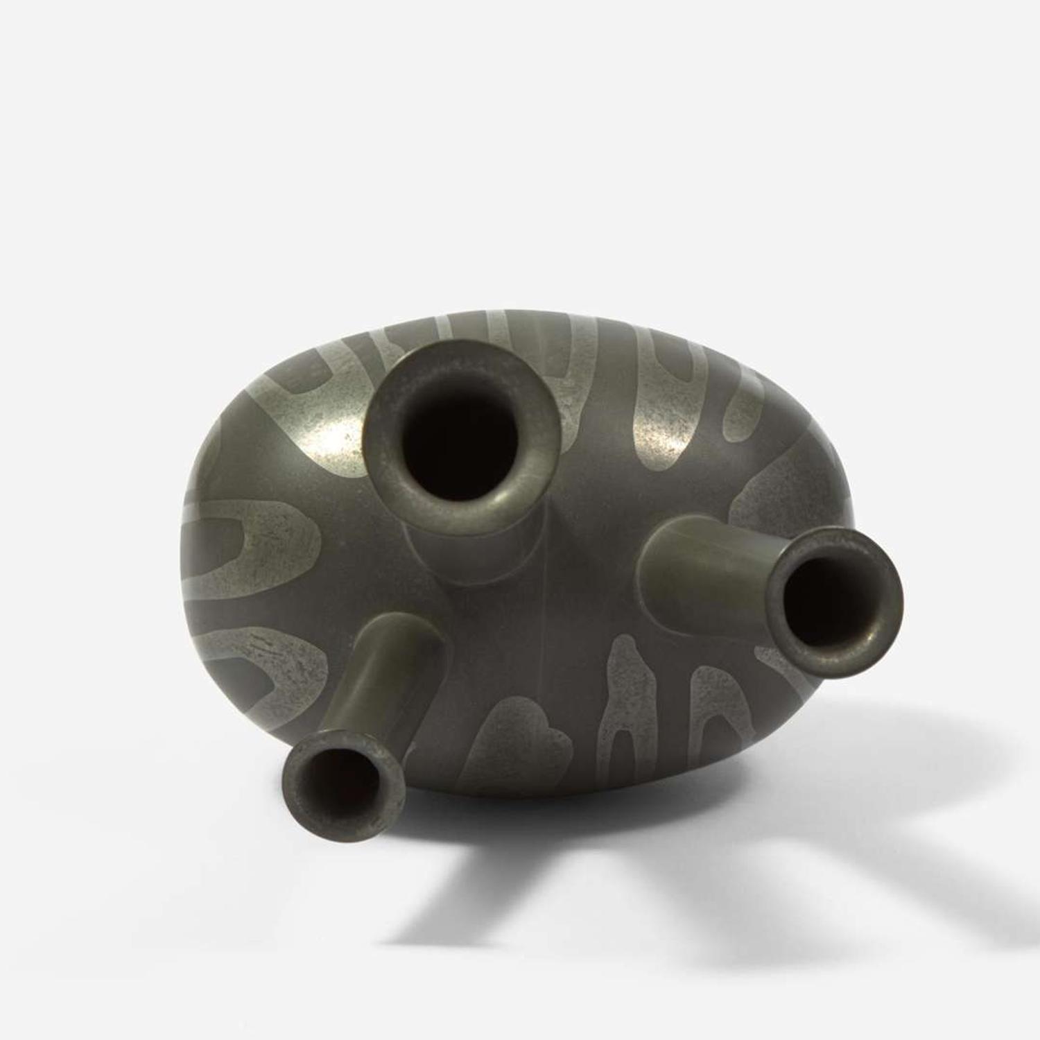 Donald Wright (American, 1930-2012) Untitled (Triple Spout Vessel), USA, circa 1960