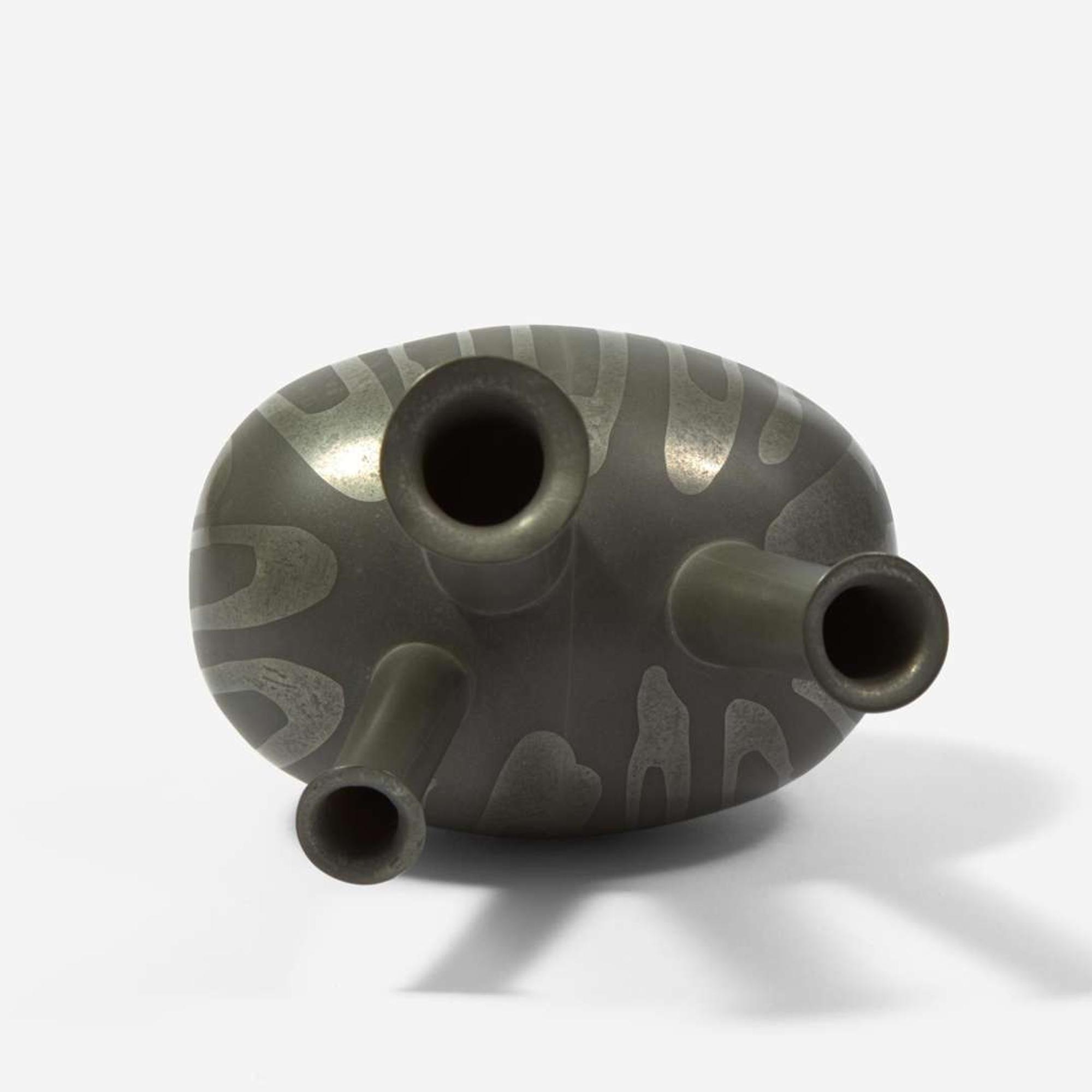 Donald Wright (American, 1930-2012) Untitled (Triple Spout Vessel), USA, circa 1960