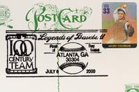 A Collection of 24 Legends of Baseball First Day of Issue Perez Steele Postcards,