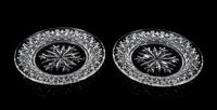 A Group of Twelve Glass Table Articles Diameter of largest 8 inches