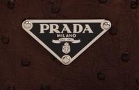 Prada Ostrich Tote