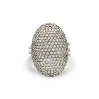 DIAMOND AND WHITE GOLD RING