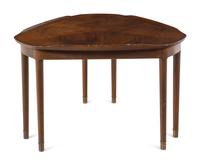 An Unusual Danish Walnut Side Table