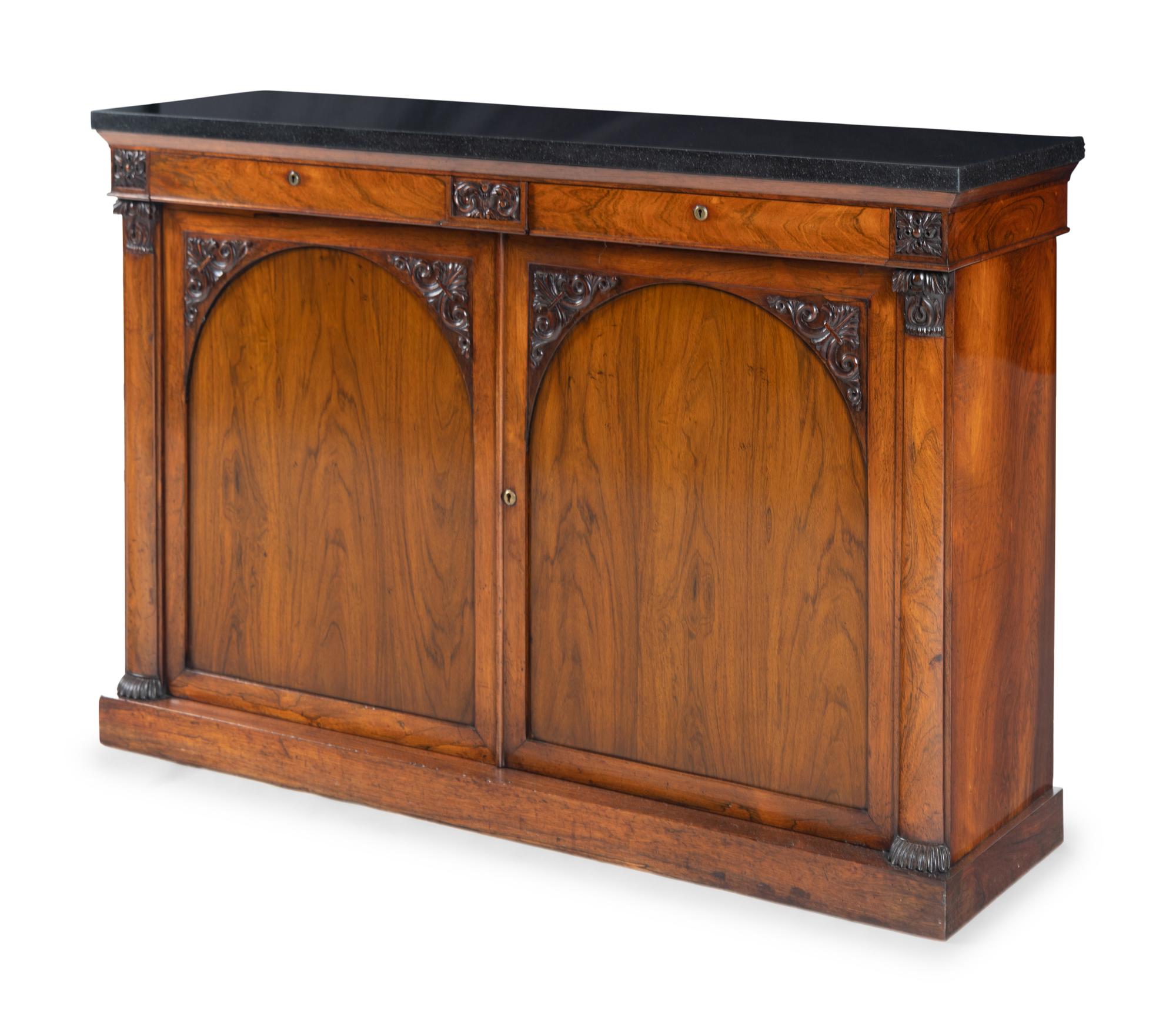 An English Mahogany Cabinet