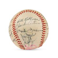 A 1959 Seattle Rainers Team Signed Autograph Baseball