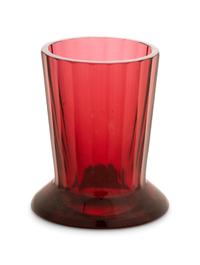 A Russian Imperial Glass Factory Ruby Glass Tumbler