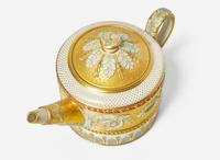 A Small Wedgwood Victoria Ware Teapot, UK, 1880s