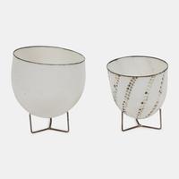 Two Egg-Shell Vases, c. 1990