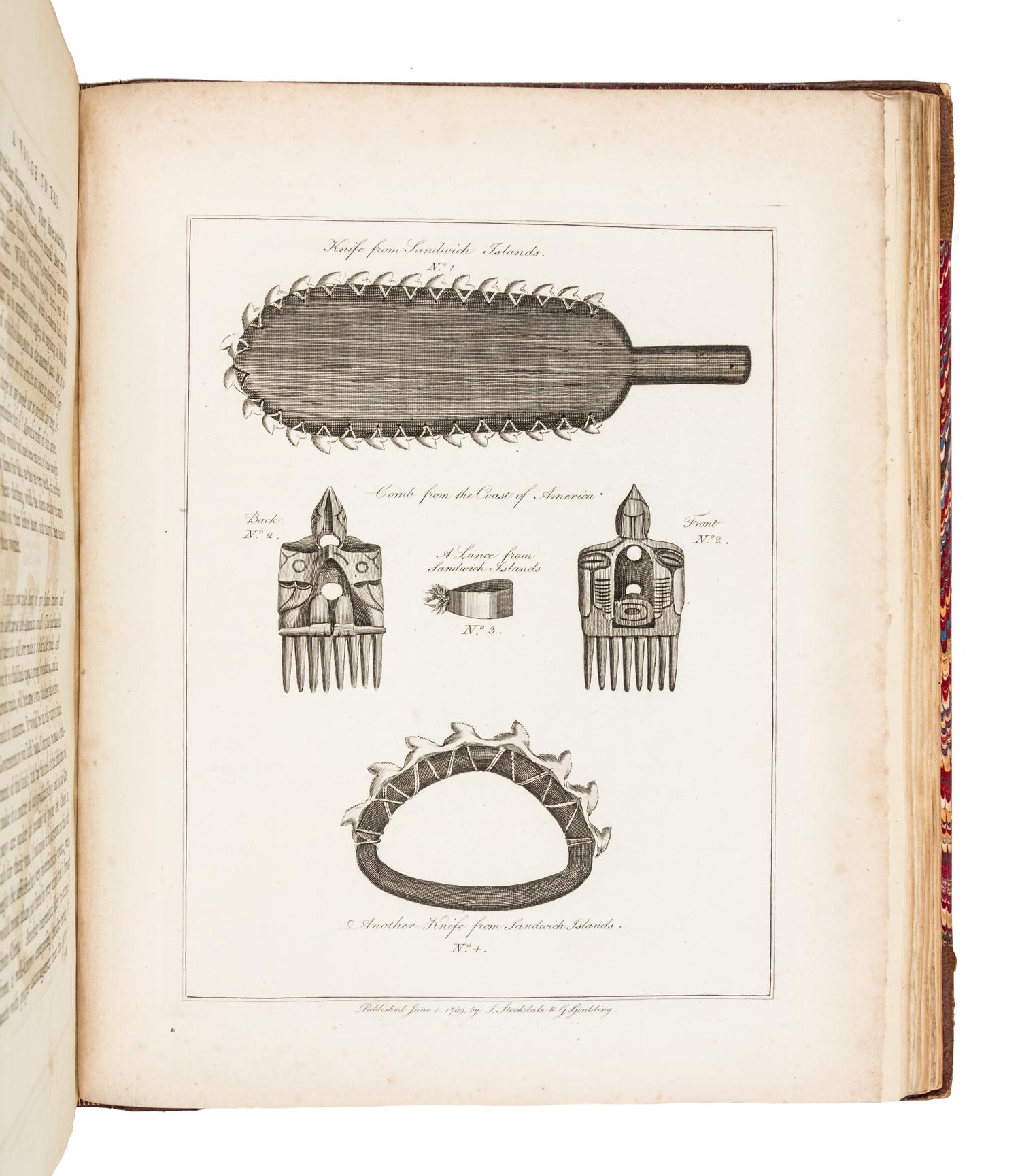PORTLOCK, Nathaniel (ca 1748-1817). A Voyage Round the World. London, 1789. FIRst EDITION, A WIDE-MARGINED COPY.
