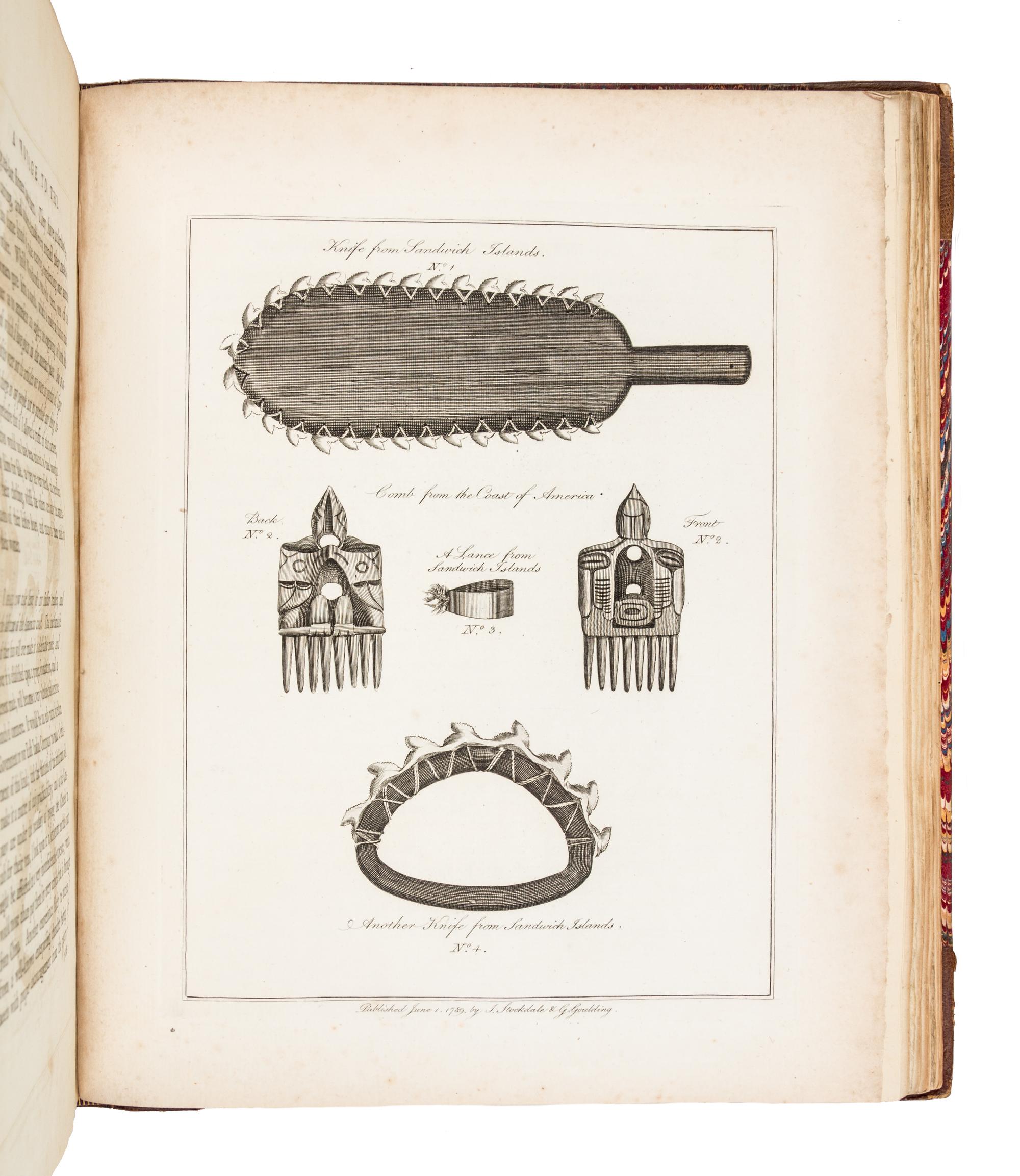 PORTLOCK, Nathaniel (ca 1748-1817). A Voyage Round the World. London, 1789. FIRst EDITION, A WIDE-MARGINED COPY.