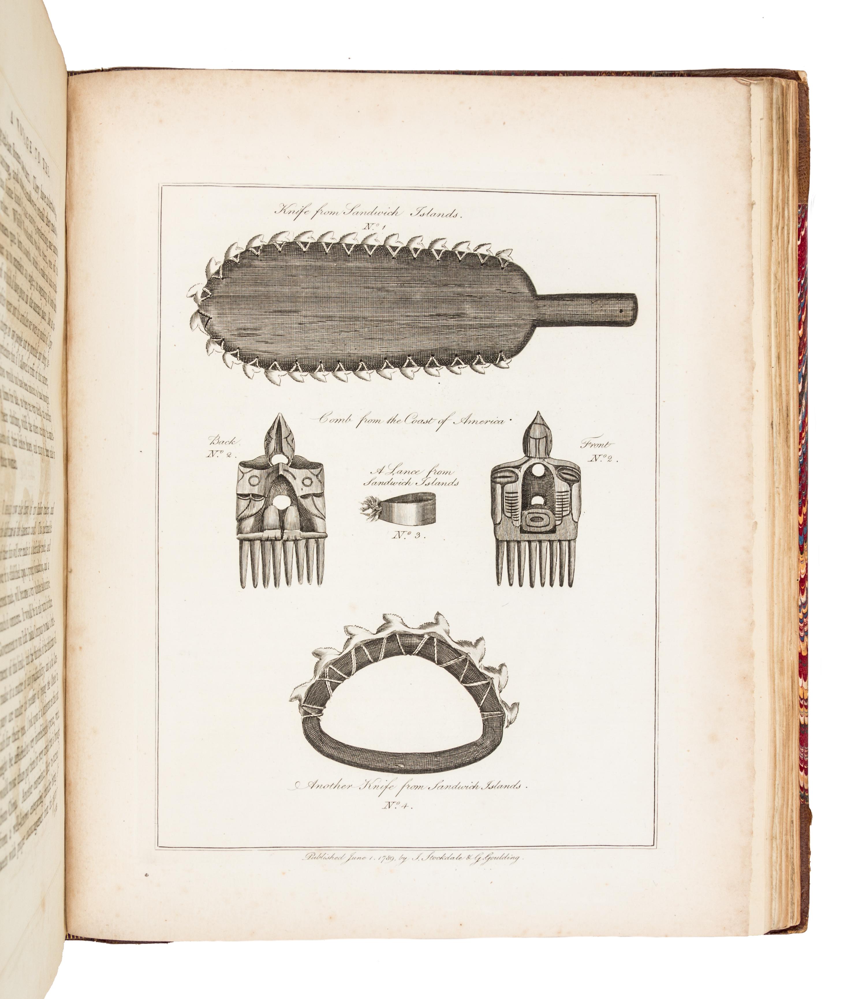 PORTLOCK, Nathaniel (ca 1748-1817). A Voyage Round the World. London, 1789. FIRst EDITION, A WIDE-MARGINED COPY.