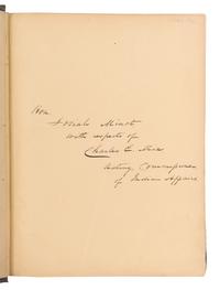 SCHOOLCRAFT, Henry Rowe (1793-1864). Historical and Statistical Information Respecting the History, Condition and Prospects of the Indian Tribes of the United States.... Philadelphia: Lippincott, Grambo & Co., 1851.