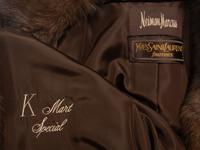 Yves Saint Laurent Full Length Sable Coat