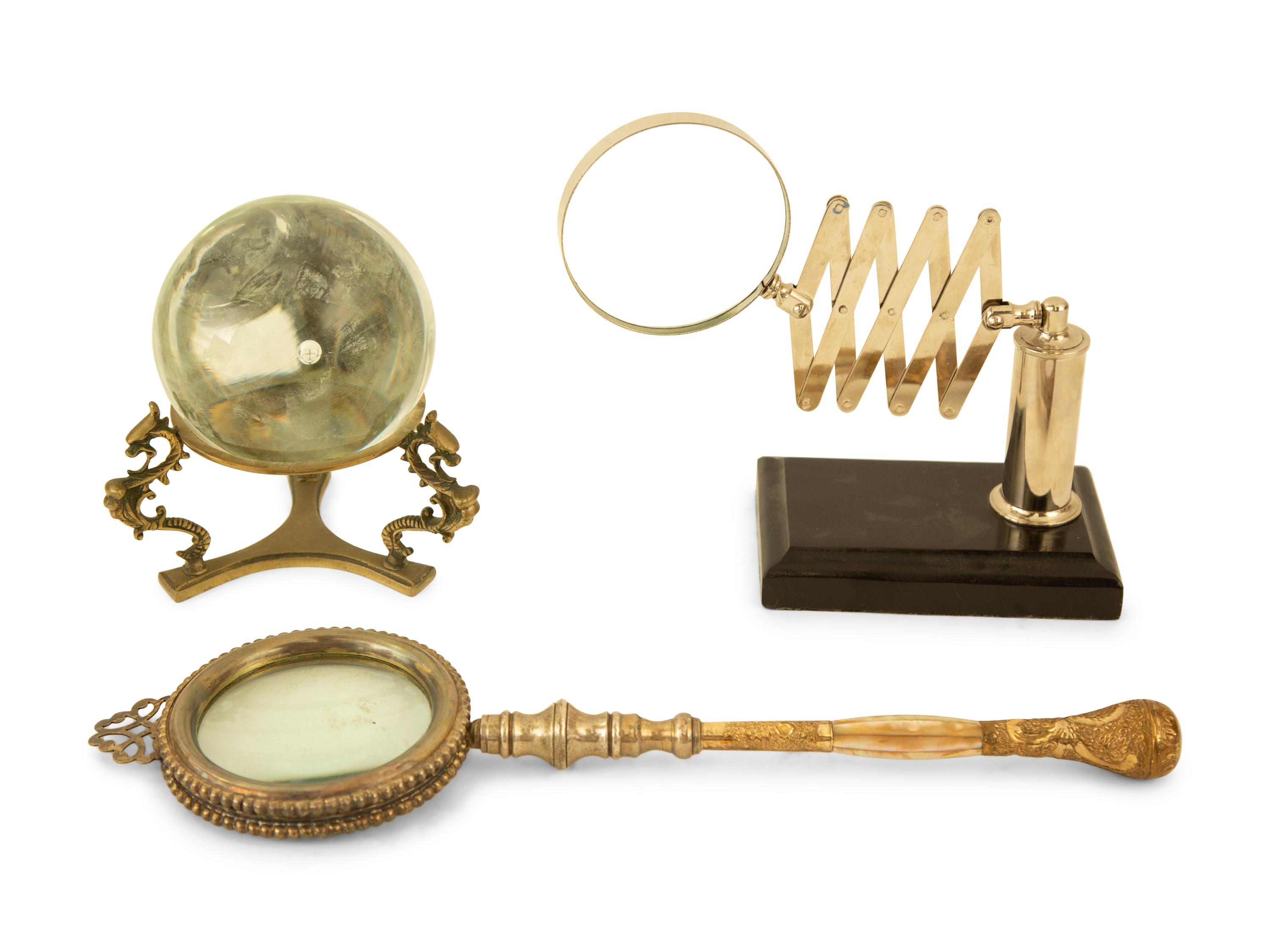Three Desk Ornaments — 20th Century