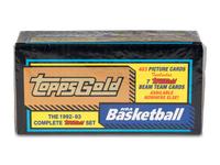 A 1992-93 Topps Gold Basketball Complete Factory Set (Shaquille O'Neal Rookie)