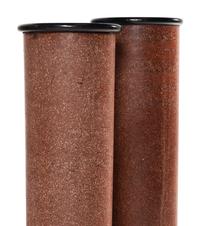 A Pair of Italian Scagliola Pedestals
