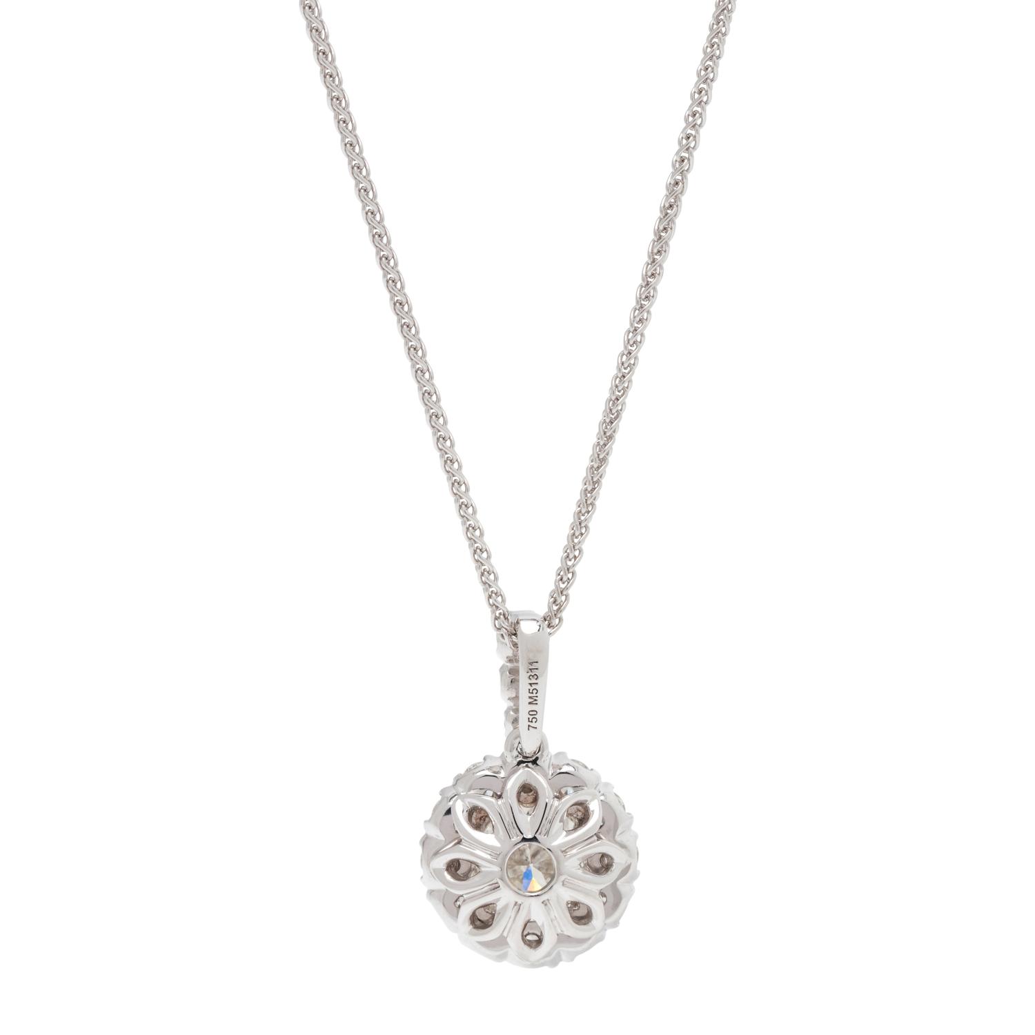 CHRISTOPHER DESIGNS, DIAMOND PENDANT/NECKLACE