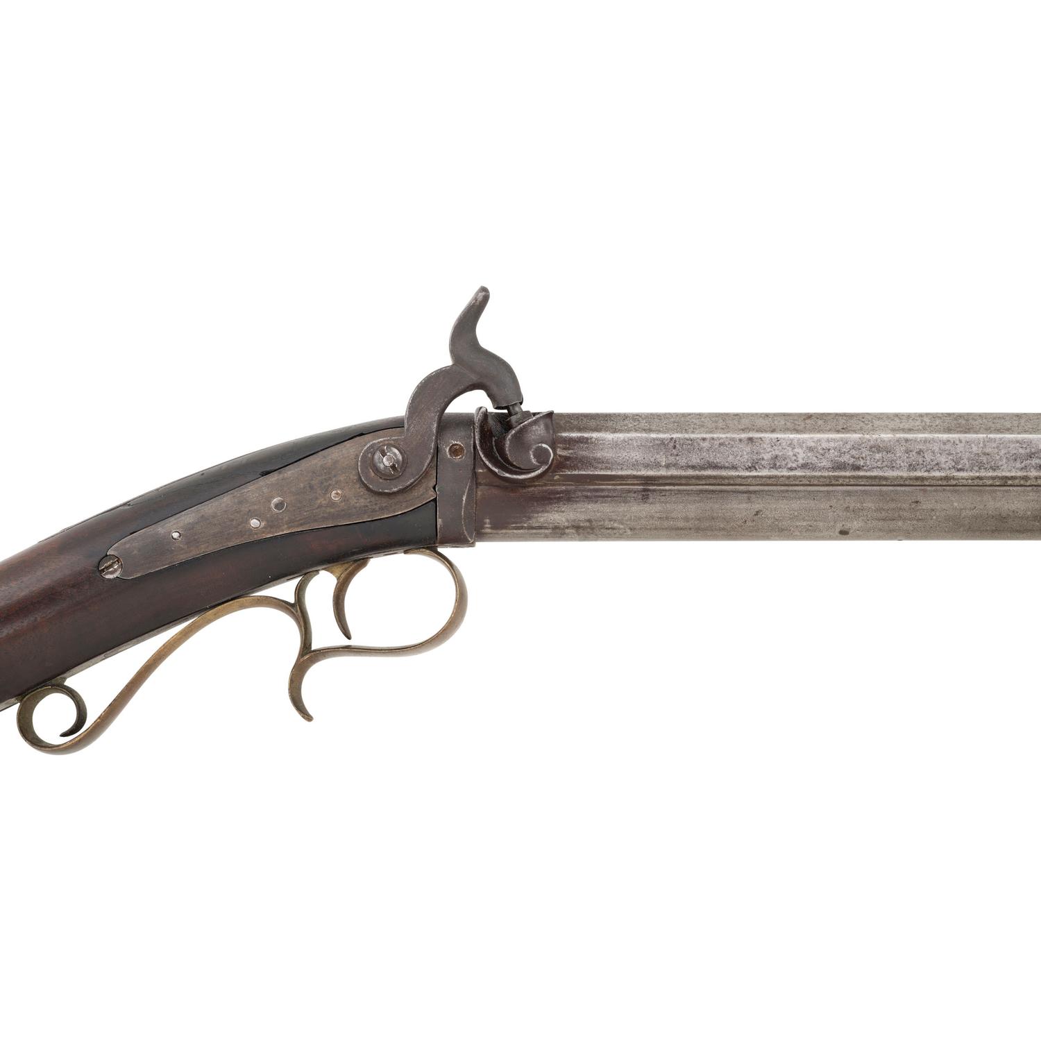 Percussion Target Rifle by Morgan James of Utica, NY