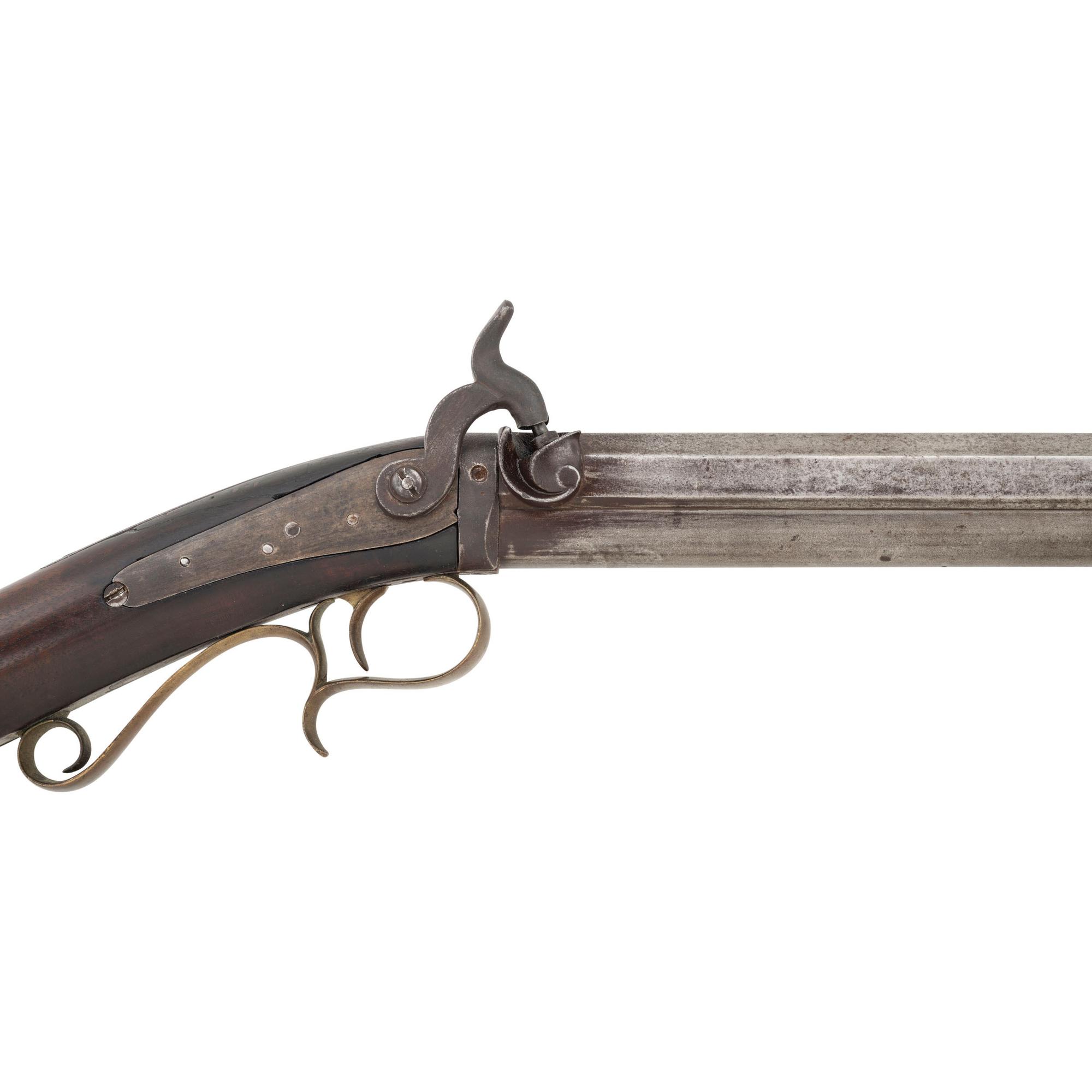 Percussion Target Rifle by Morgan James of Utica, NY