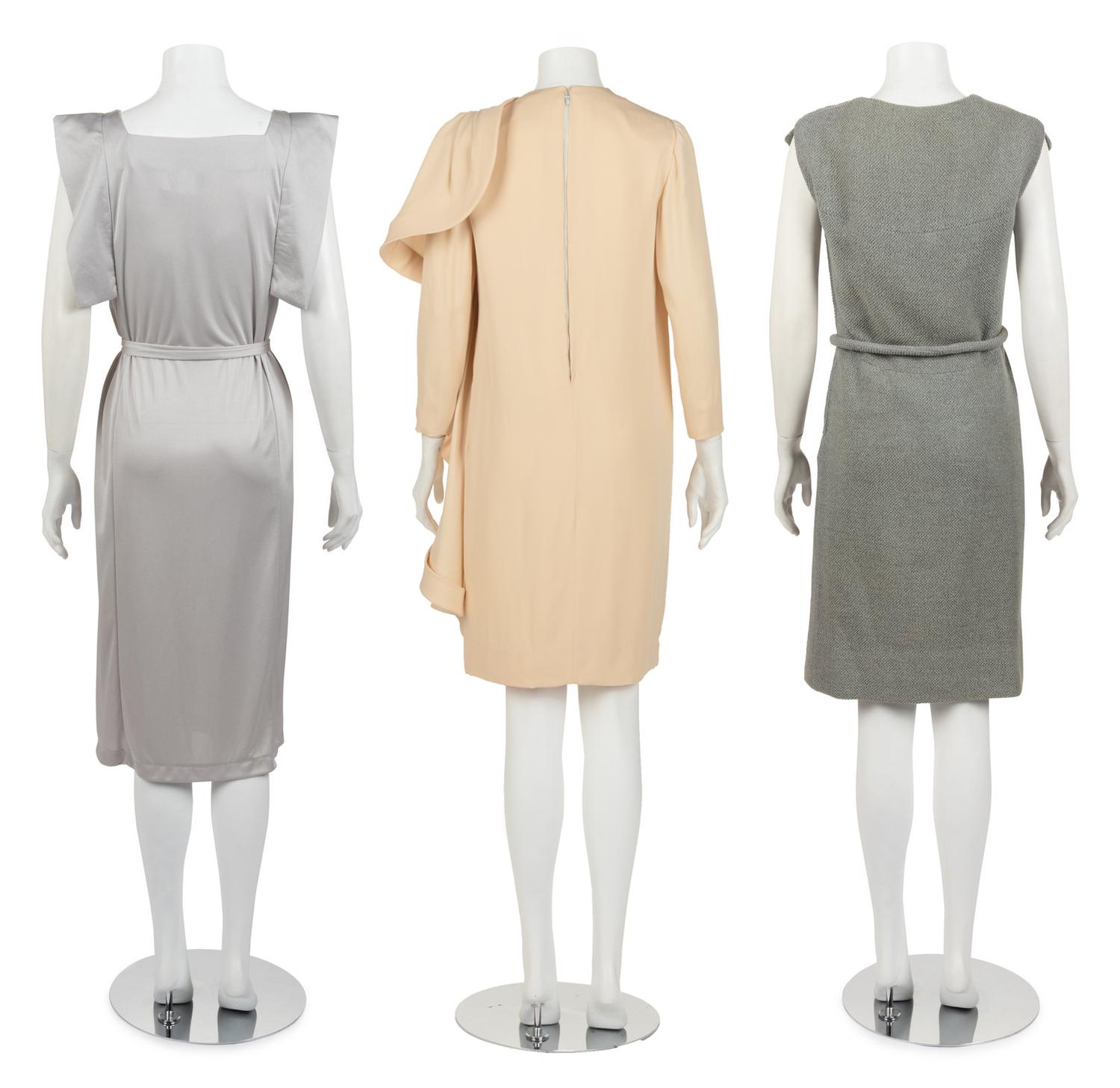Three Pierre Cardin Dresses, 1960s-1970s