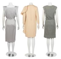 Three Pierre Cardin Dresses, 1960s-1970s
