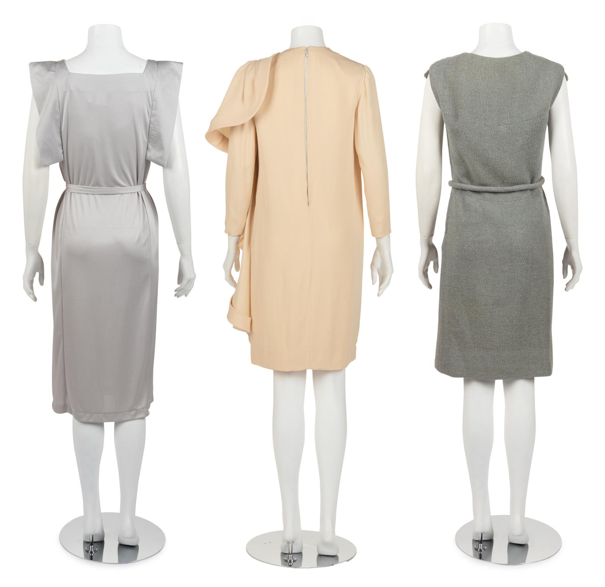 Three Pierre Cardin Dresses, 1960s-1970s