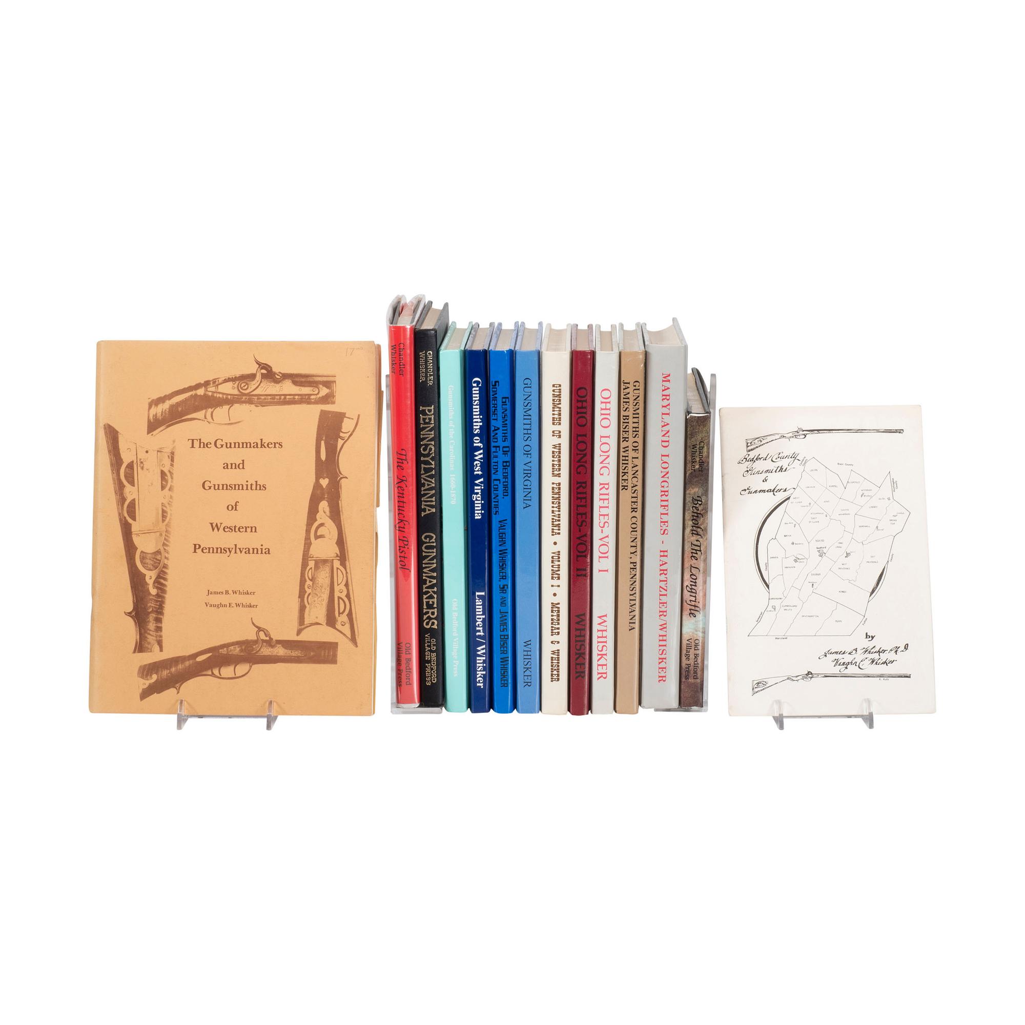 Collection of Kentucky Rifle Reference Books by James B. Whisker