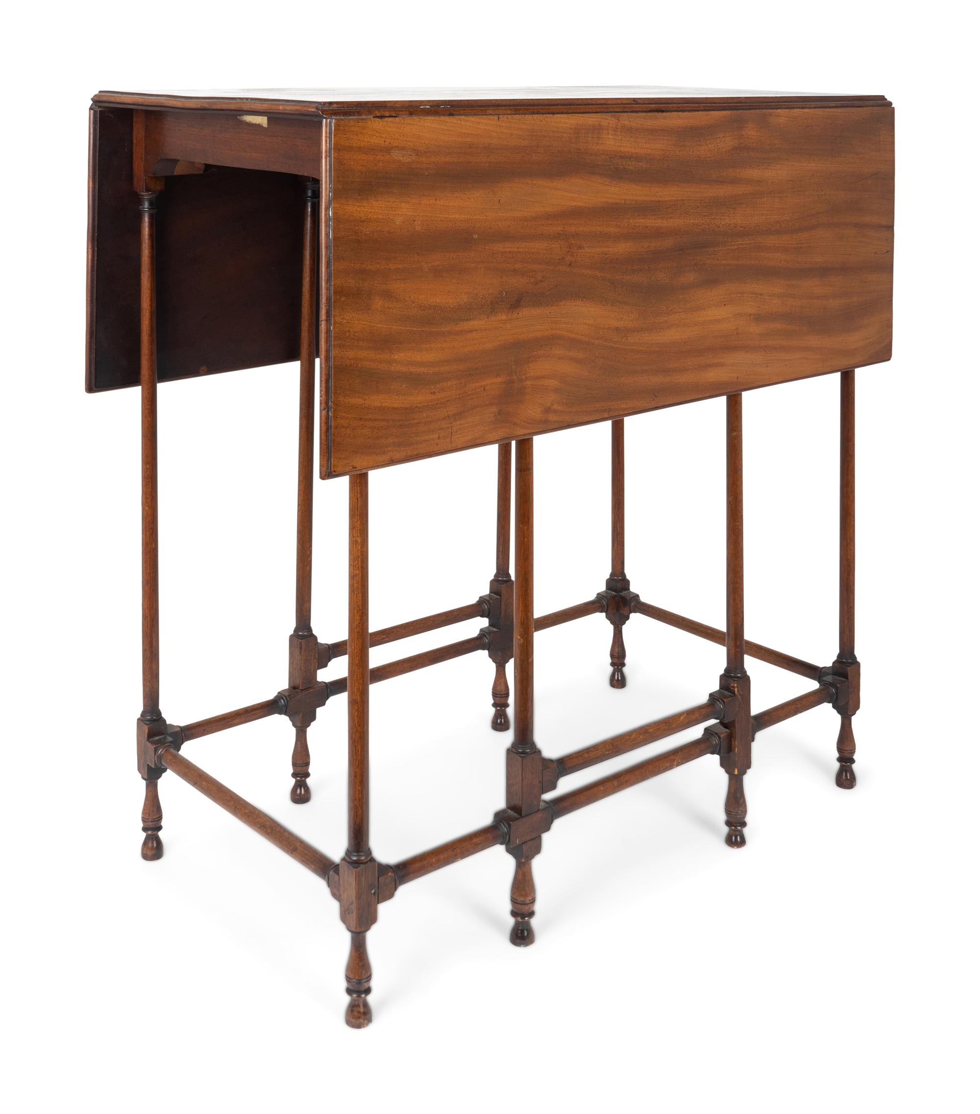 A George III Style Mahogany Spider Gate-Leg Table — 19TH CENTURY