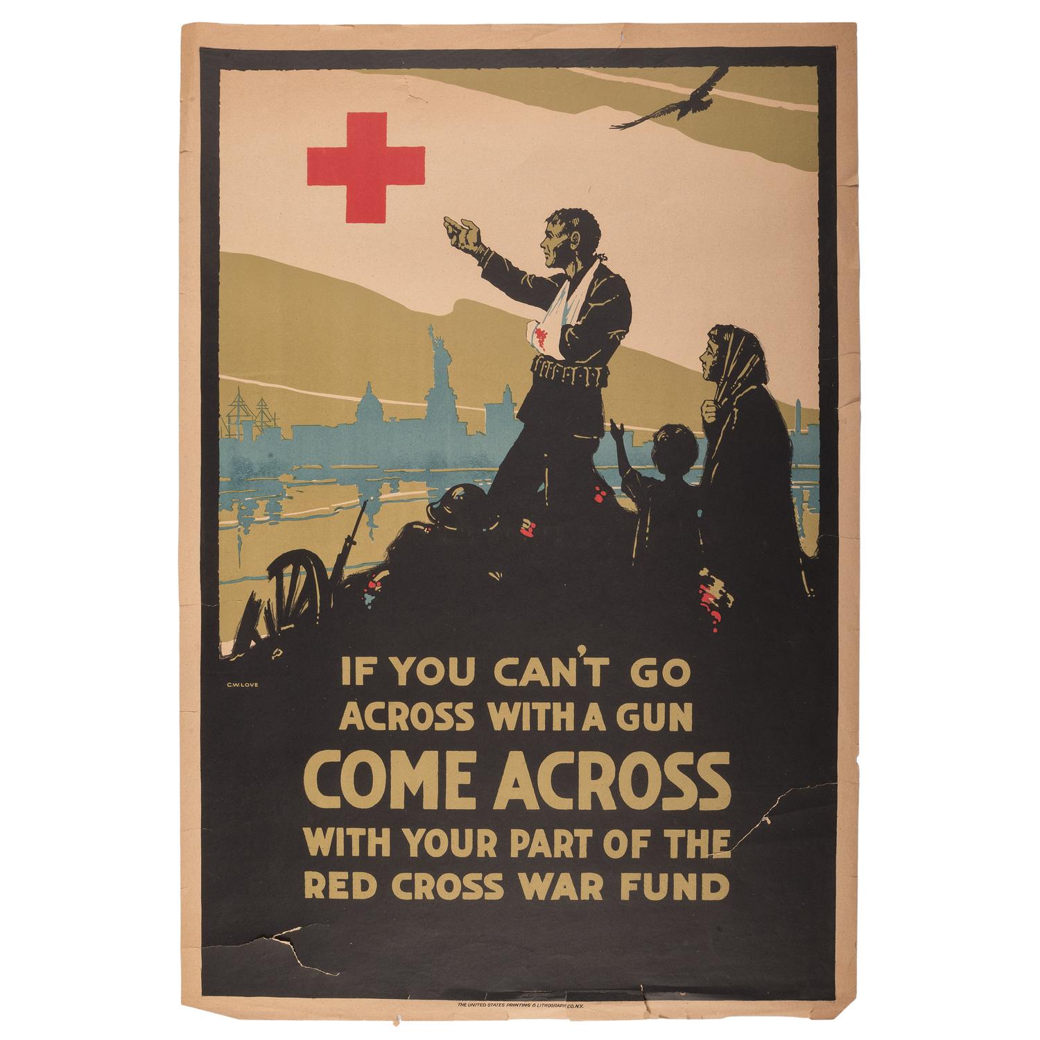 [WORLD WAR I]. A collection of 10 assorted posters, comprising: