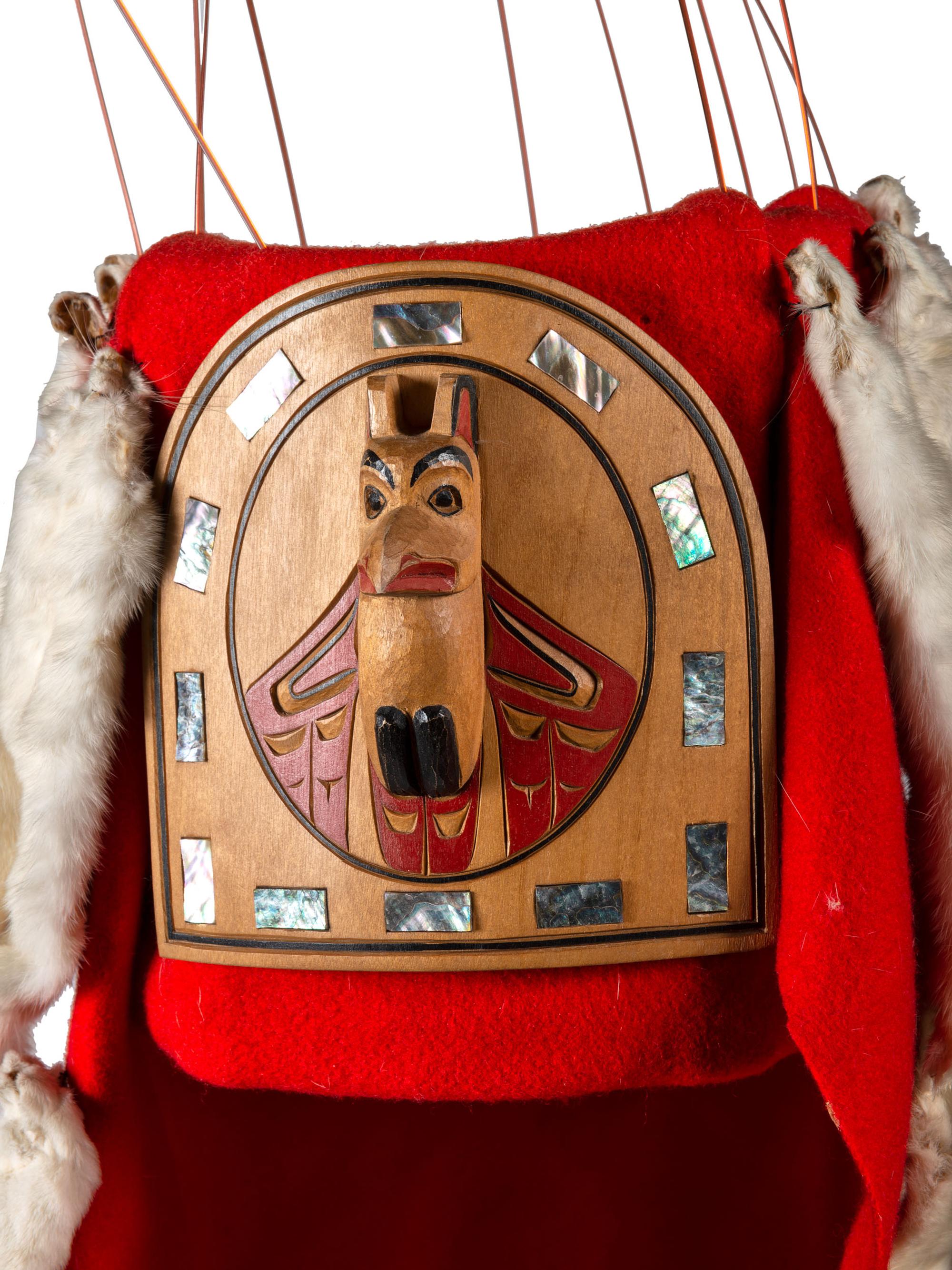 Raven Potlach Headdress